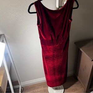 Argentine Tango red velvet Dress
